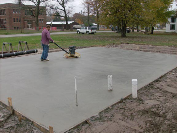 San Marcos concrete pads for RV, sheds, AC, basketball